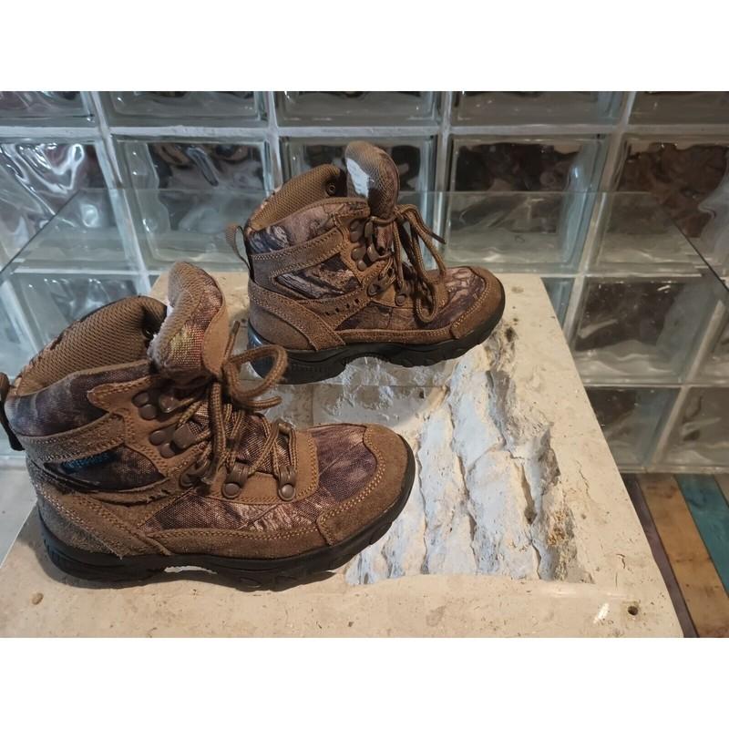 5500100 Itasca Kids Boots Realtree Waterproof Size 13 PO# 82162bl Leather Upper