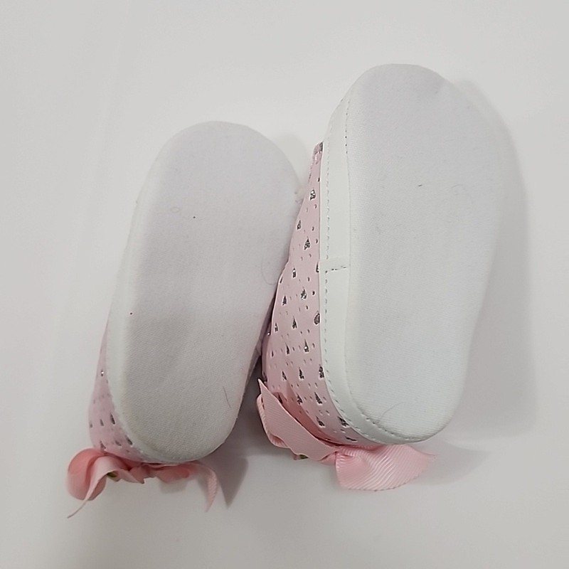 6-9M Glitter Heart Sneakers