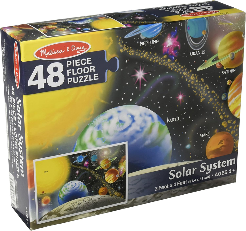 6 Pack Solar System Floor Puzzle