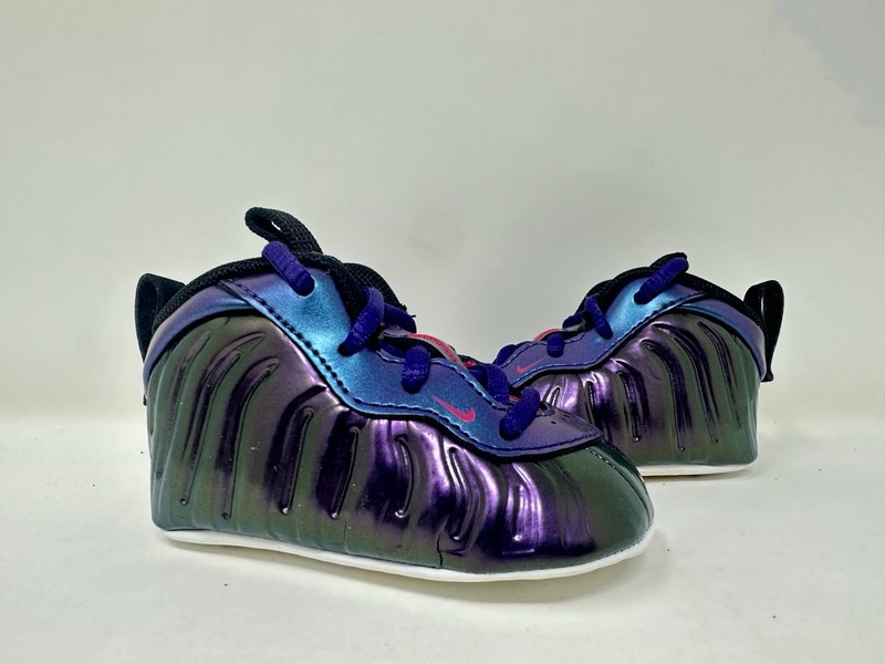 644790 602 Nike Little Foamposite One Lil’ Posite One Rush Pink Baby Shoes 2C