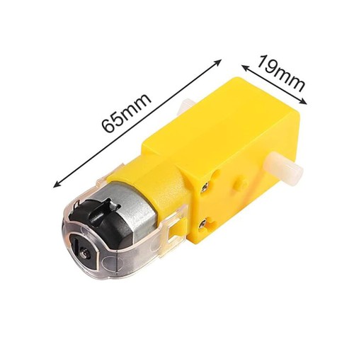 8pcs TT Motor DC Electric 3V-6V Dual Shaft Geared Magnetic