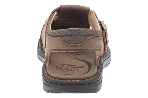 ABEO Men's BRANDON Neutral Support Fisherman Sandals Plantar Fasciitis Orthotic