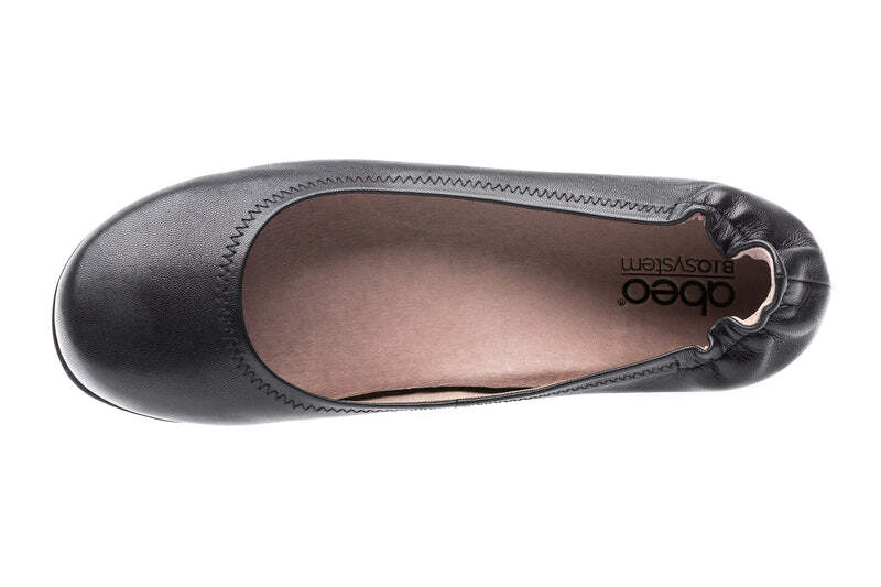 Abeo Womens TAMMY Orthotic Ballet Leather Flat Metatarsal Or Neutral Support NIB