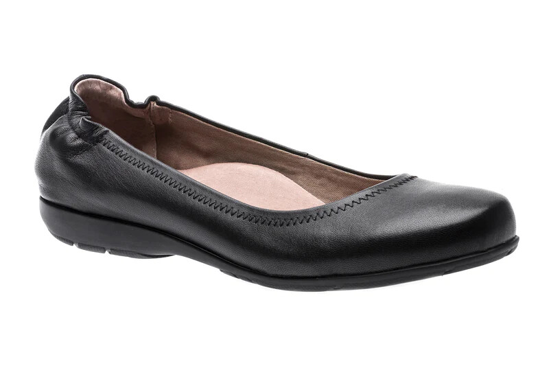Abeo Womens TAMMY Orthotic Ballet Leather Flat Metatarsal or Neutral Support NIB
