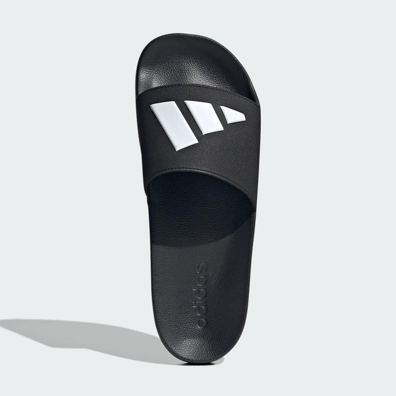 Adidas Adilette Core Black & White Cloudfoam Shower Slides