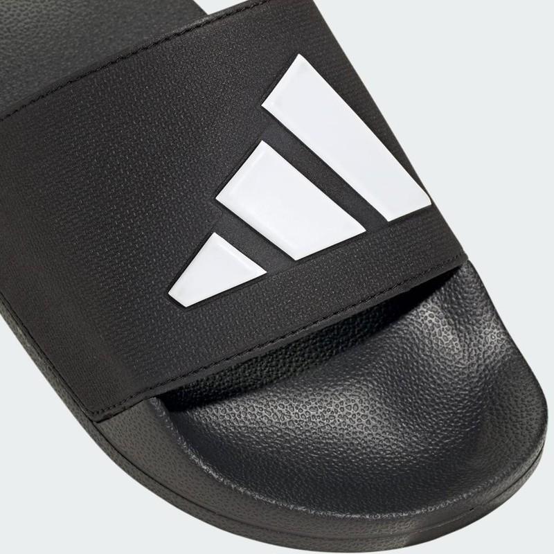 Adidas Adilette Core Black & White Cloudfoam Shower Slides