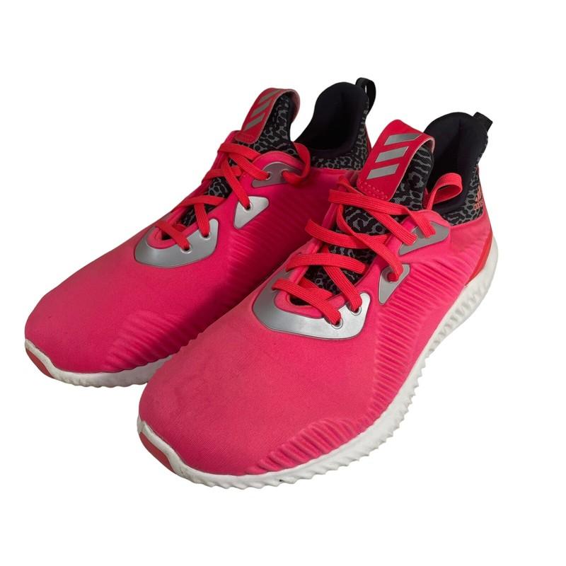 Adidas Alphabounce Sneakers Men's Size 7 Pink Low Top Lace Up Athletic Shoes