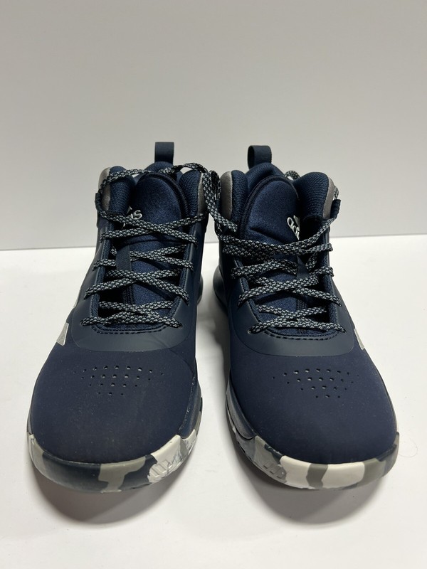 Adidas Boys Cross Em Up 5 Basketball Shoes Navy Size 6.5 M Big Kid