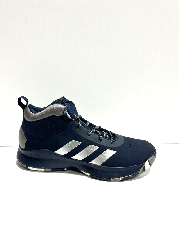 adidas Boys Cross Em Up 5 Basketball Shoes Navy Size 6.5 M Big Kid