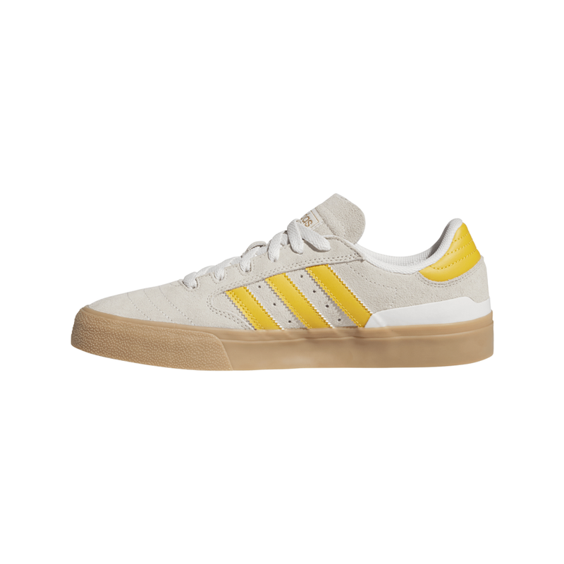 Adidas Busenitz Vulc Ii Lace Up Mens White Yellow Sneakers Casual Shoes JH8128