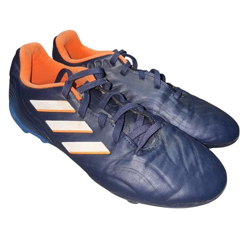 Adidas Copa Sense.3 FG Soccer Cleats Women’s 6 Youth 4.5 Blue Leather Shoes
