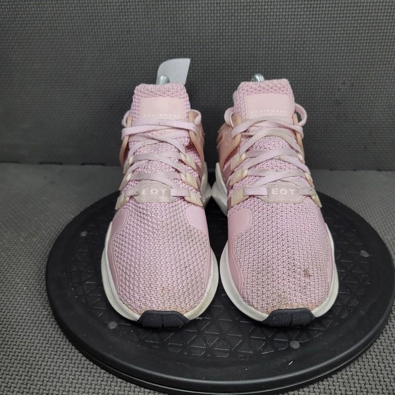 Adidas EQT Support Shoes Youth Sz 4 Pink White Athletic Trainers Sneakers