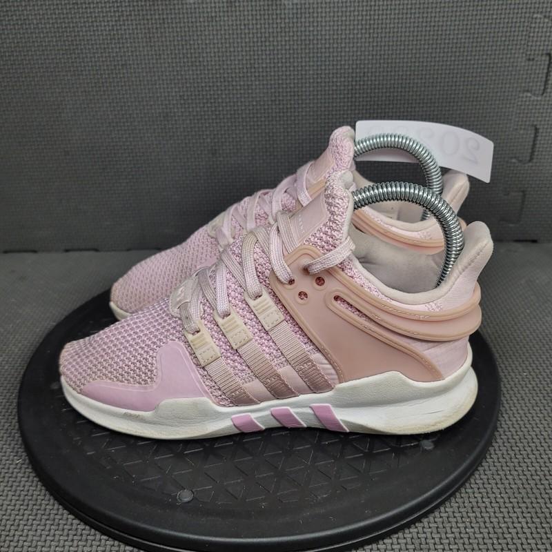 Adidas EQT Support Shoes Youth Sz 4 Pink White Athletic Trainers Sneakers