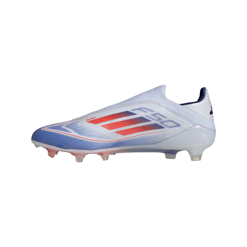 Adidas F50 Elite Laceless Firm Ground Soccer Cleats Mens White Sneakers Athletic