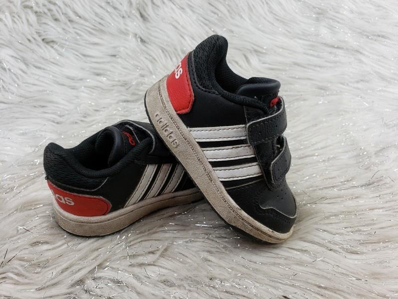 ADIDAS FY9444 Black Red White Child Toddler Sneakers Little Kids Size 5K