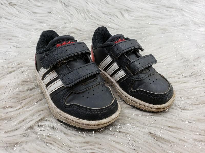 ADIDAS FY9444 Black Red White Child Toddler Sneakers Little Kids Size 5K