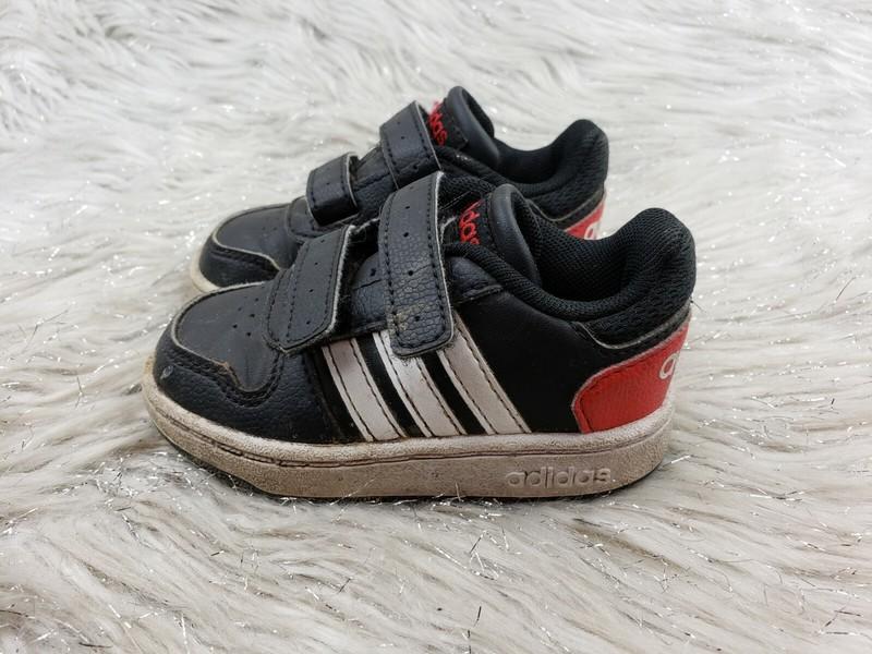 ADIDAS FY9444 Black Red White Child Toddler Sneakers Little Kids Size 5K