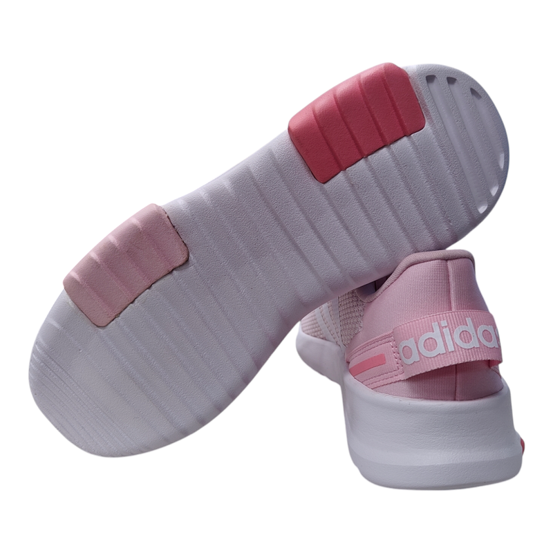 Adidas Girl's Racer TR 2.0 K Knit Athletic Shoes FY9485 Clear Pink