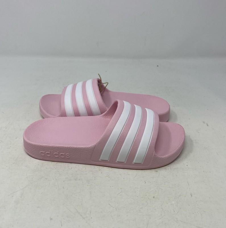 Adidas Girls' Adilette Aqua Slides Pink Size 12K