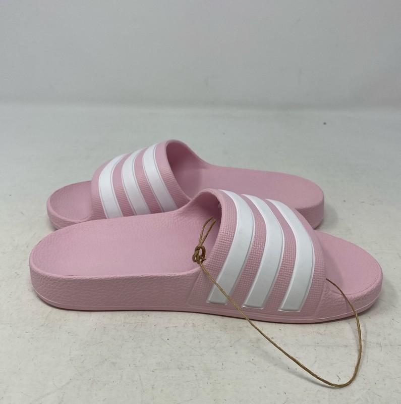 Adidas Girls' Adilette Aqua Slides Pink Size 12K