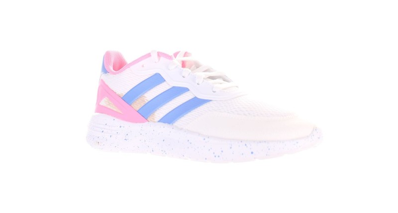 Adidas Girls Nebzed White Running Shoes Size 5 (7828816)