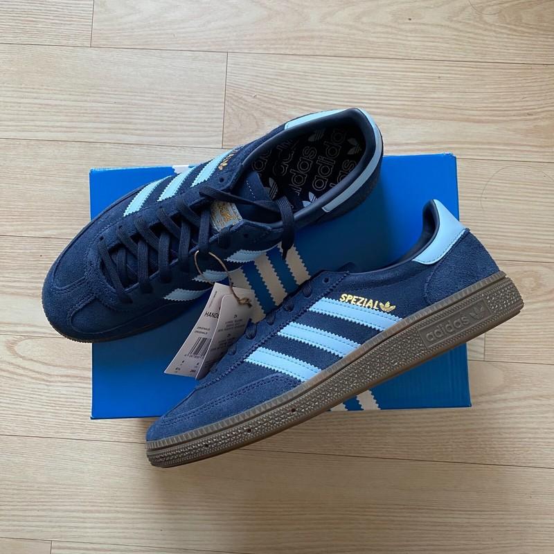 Adidas Handball Spezial Collegiate Navy Gum Kids/Juniors Womens Sneakers