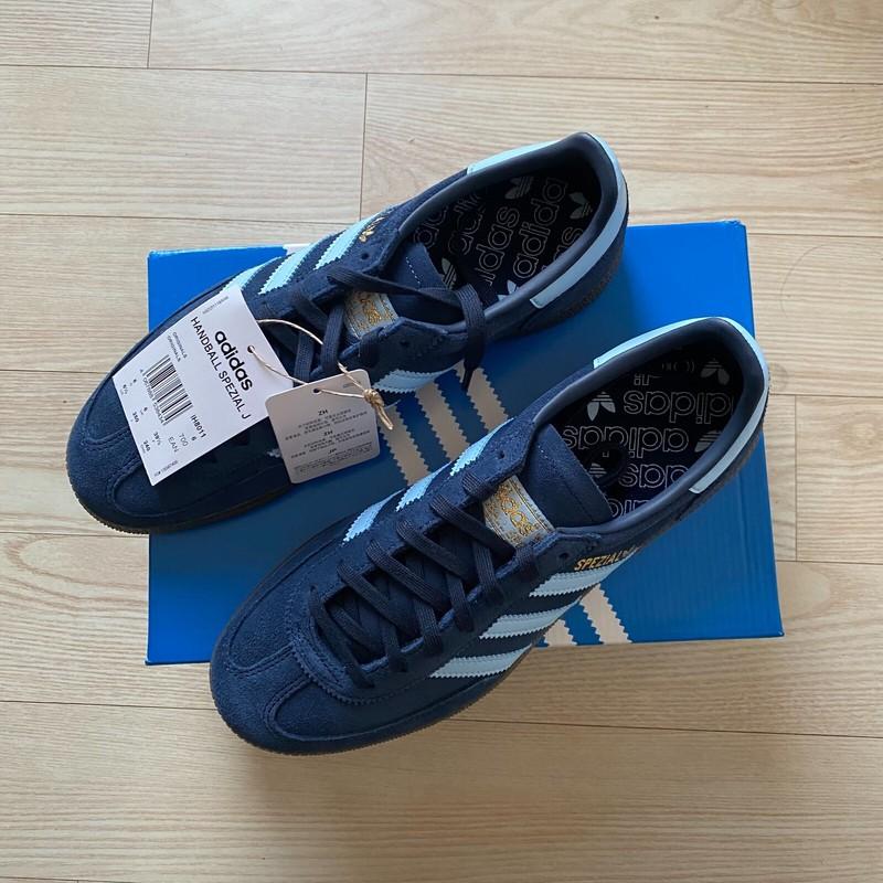 Adidas Handball Spezial Collegiate Navy Gum Kids/Juniors Womens Sneakers