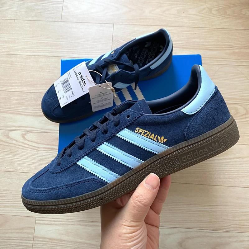 adidas Handball Spezial Collegiate Navy Gum Kids/Juniors Womens Sneakers