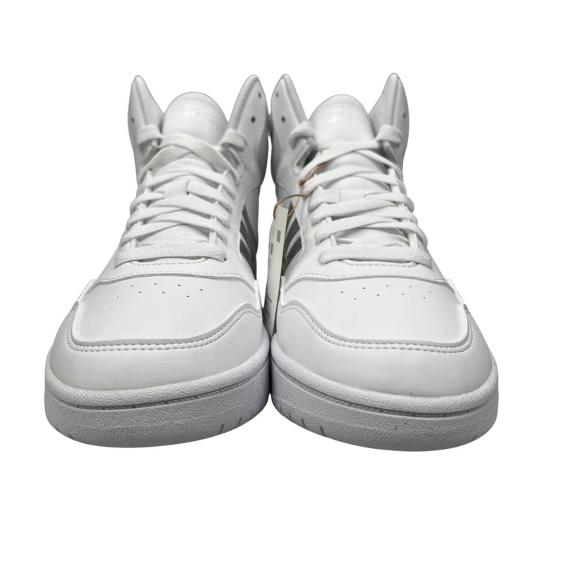 Adidas Hoops Mid White Basketball Shoes Youth Girl's Sizes 4 - 6 (Y) GS