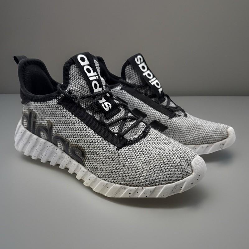 Adidas Kaptir 3.0 Big Kids' Shoes White/Black/White Size 5