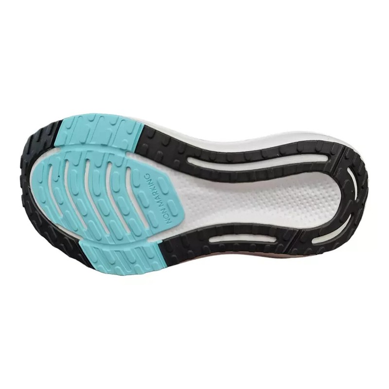 Adidas KIDS EQ21 Run Black Pulse Aqua Running Athletic Shoes - Size 11 K