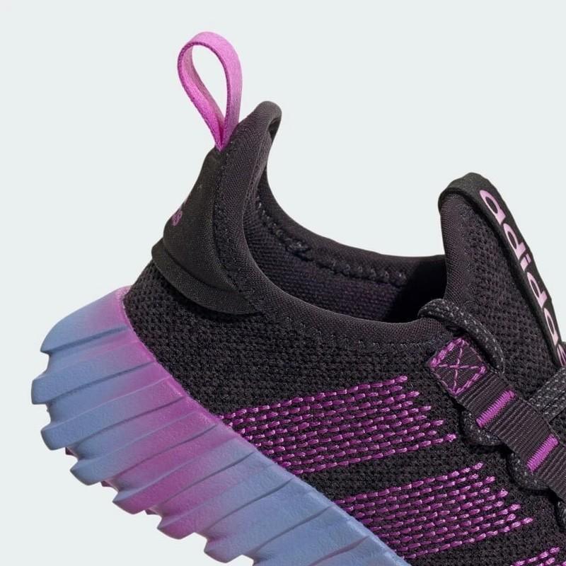 Adidas Kids Kaptir Flow Shoes IH9905 Black Purple Blue Kids Sneaker Size 5.5 NEW