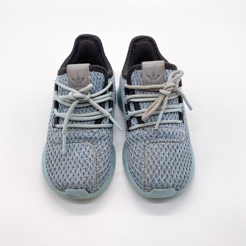 Adidas Kids Sneakers Size 8 Tubular Shadow Running Athletic Shoes Blue 702001
