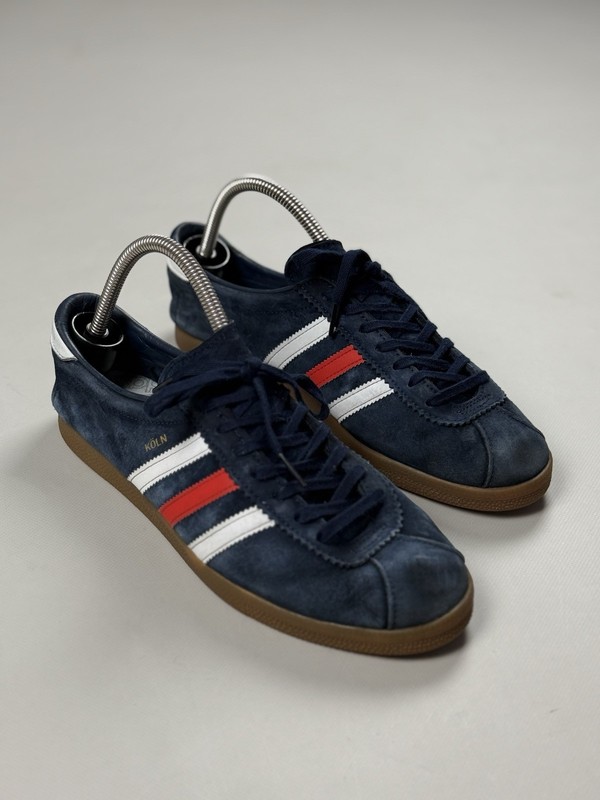 Adidas Koln City Series Low Top Suede Sneakers Shoes Size 42 / US 8.5 FV1196