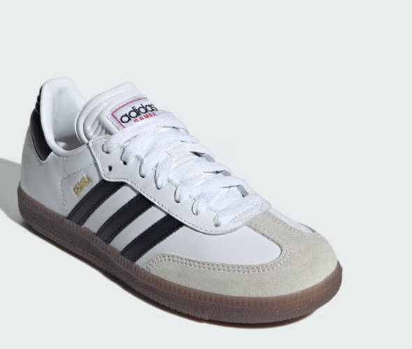 Adidas Little Kid’s Big Kids Samba Indoor Soccer Shoes White IF1944 Boy’s Girl’s