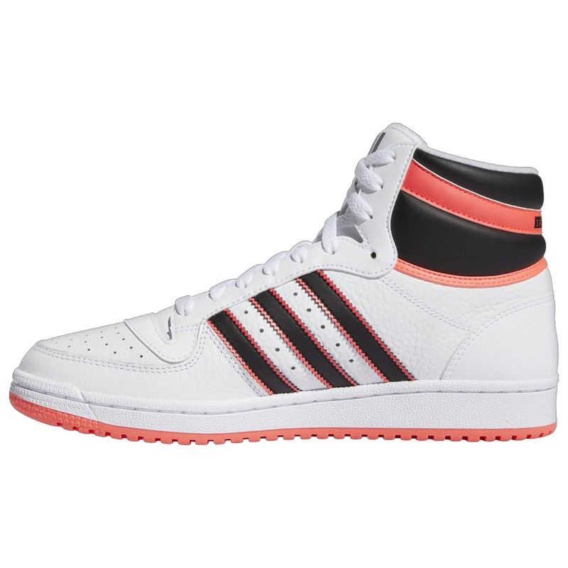 Adidas Men's Top Ten Hi RB Shoes White/Core Black/Turbo