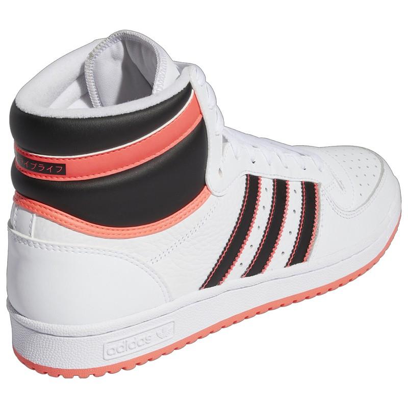 Adidas Men's Top Ten Hi RB Shoes White/Core Black/Turbo