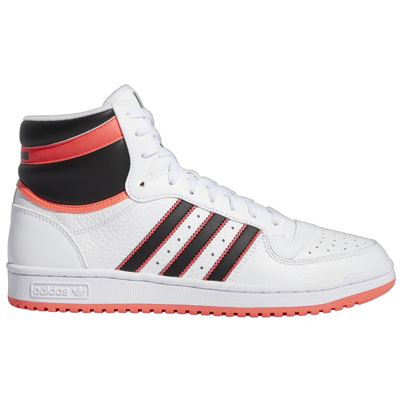 Adidas Men's Top Ten Hi RB Shoes White/Core Black/Turbo