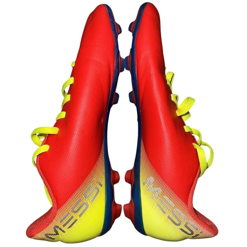 Adidas Messi Soccer Cleats Men’s Youth 5 US Red Yellow Blue Firm Ground CM8630