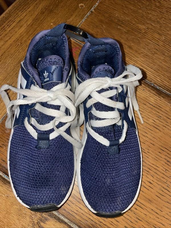 Adidas Navy Kids Racer Lot Of 2 Shoe Old Navy Slip On Leather Sz 11 Boys School