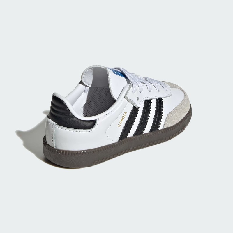 Adidas Originals Samba OG (Cloud White/Core Black/Gum) Toddler Shoes IE3679