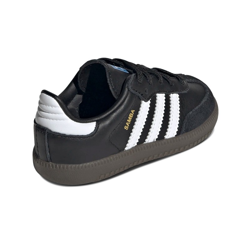 Adidas Originals Samba OG (Core Black/Cloud White/Gum) Toddler Shoes IE3680
