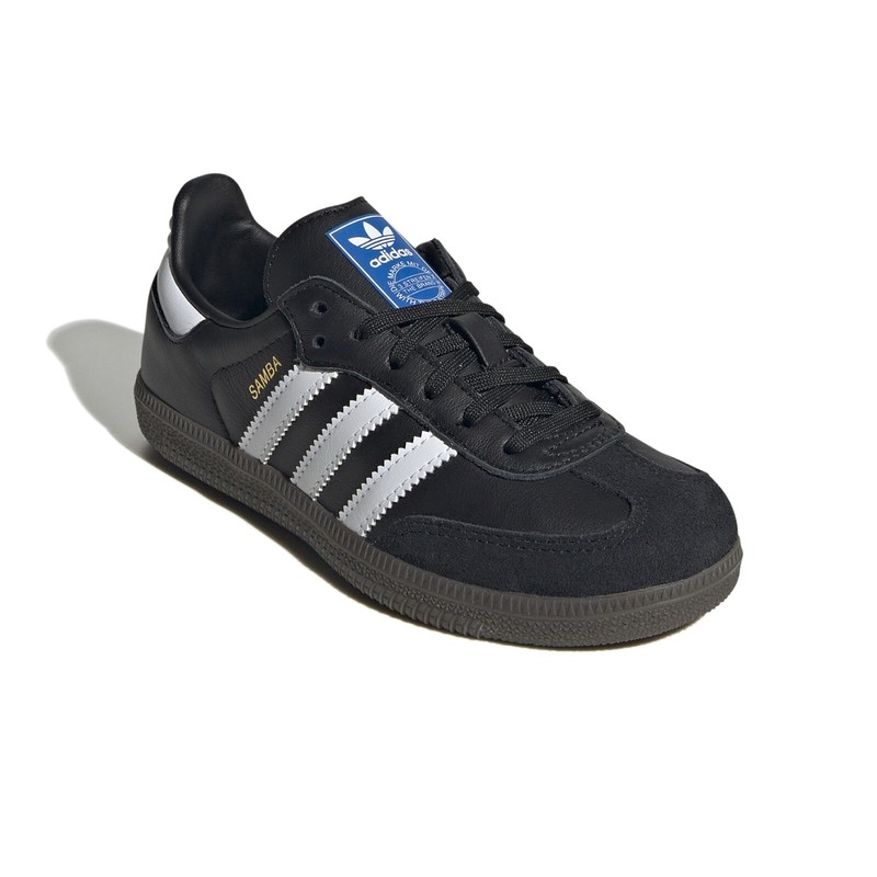 Adidas Originals Samba OG (Core Black/Cloud White/Gum) Kids Shoes IE3678 JH5522