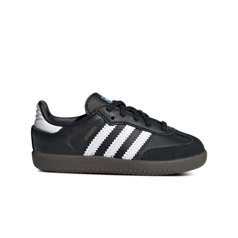 Adidas Originals Samba OG (Core Black/Cloud White/Gum) Toddler Shoes IE3680