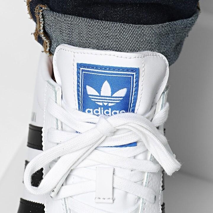 Adidas Originals Samoa Men’s Running Shoe Athletic Sneaker White Footwear #033