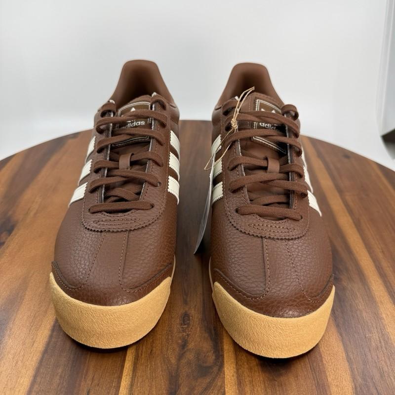 Adidas Originals Samoa Mens Size 8 Sneakers Brown Sports Classic Casual NEW