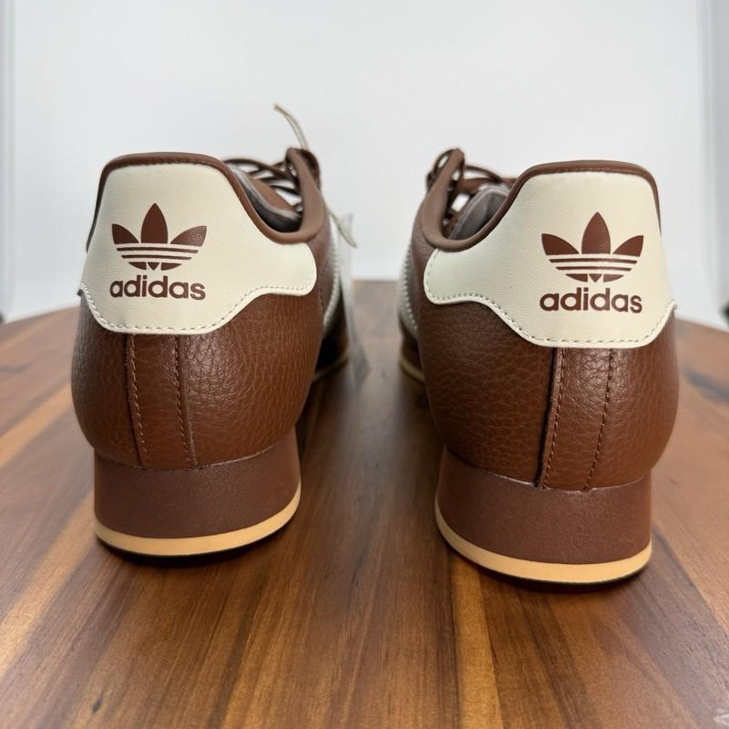 Adidas Originals Samoa Mens Size 8 Sneakers Brown Sports Classic Casual NEW