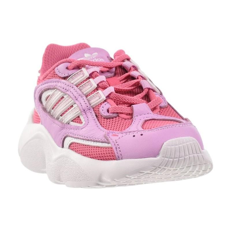 Adidas Ozmillen EL C Little Kids' Shoes Pink Fusion/Bliss Lilac If4453