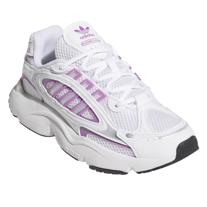 Adidas Ozmillen Lace Up Womens White Sneakers Casual Shoes IF9500