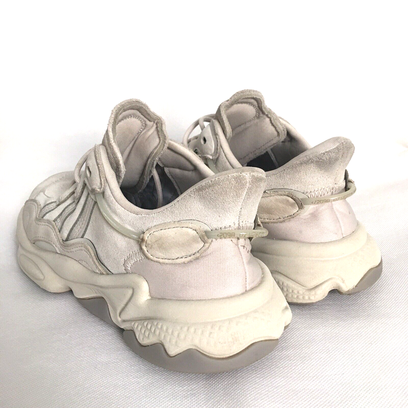 Adidas Ozweego Shoes Mens Size 8.5 Gray Suede Running Athletic Sneakers Lace Up